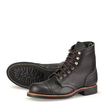 Red Wing Heritage Iron Ranger - Cierne 6 Inch Cizmy Damske, RW432SK